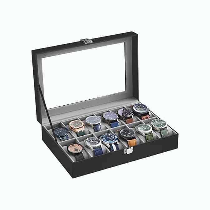 Product Image of the 12-Slot Watch Box
