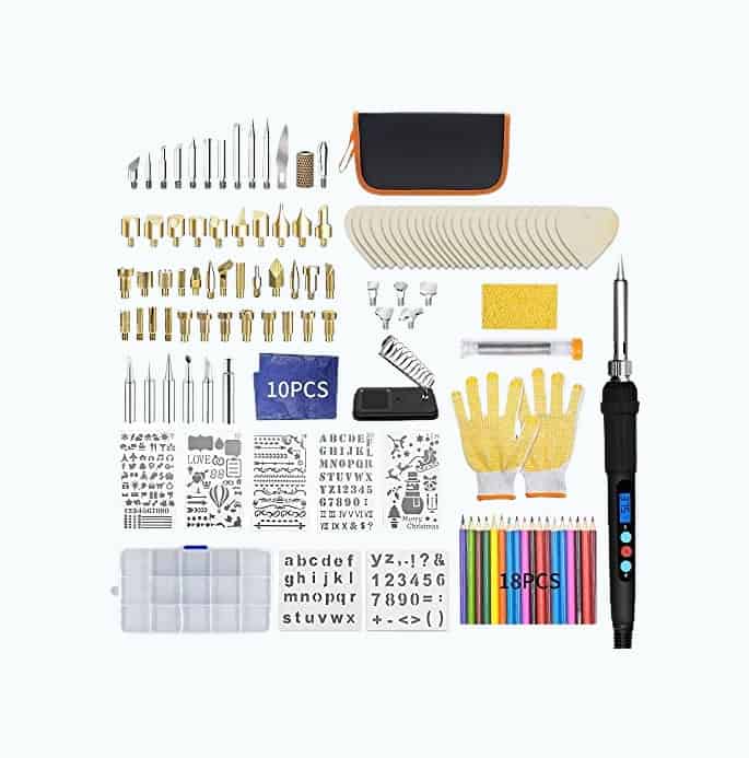 Product Image of the 128 Pieces Wood Burning Kit