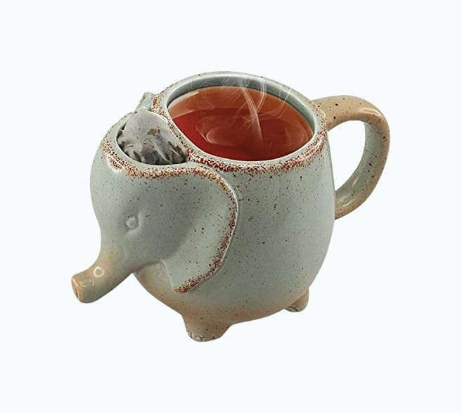 Product Image of the 15oz Elephant Tea Mug Green