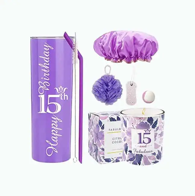 Product Image of the 15th Birthday Gift Set