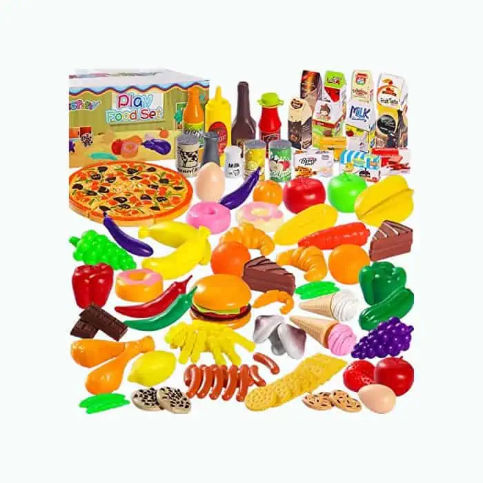 Product Image of the 160PCS Pretend Play Food