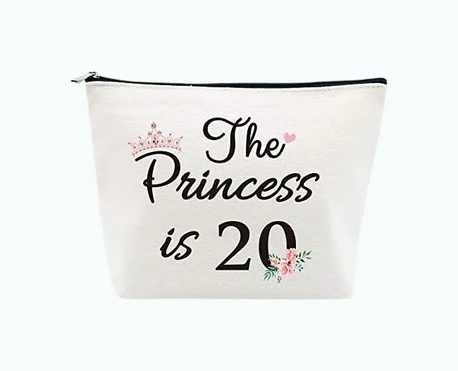 Product Image of the 20th Birthday Makeup Bag