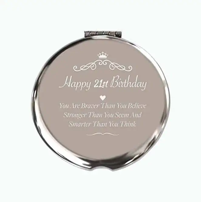 Product Image of the 21st Birthday Makeup Mirror