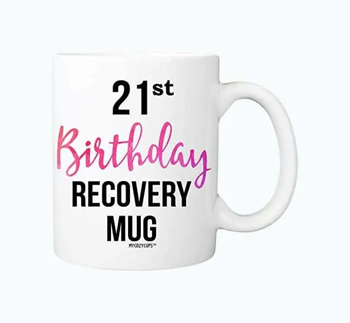 Product Image of the 21st Birthday Recovery Mug