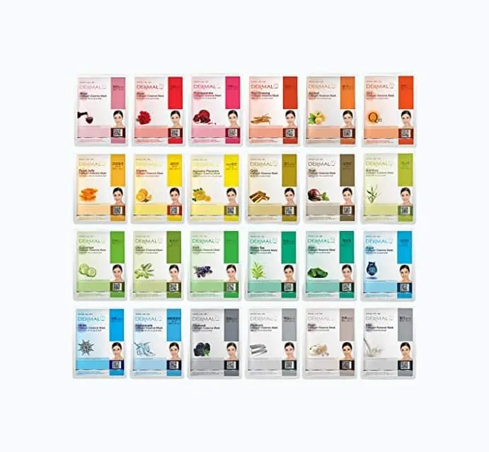 Product Image of the 24-Pack Facial Mask Sheets