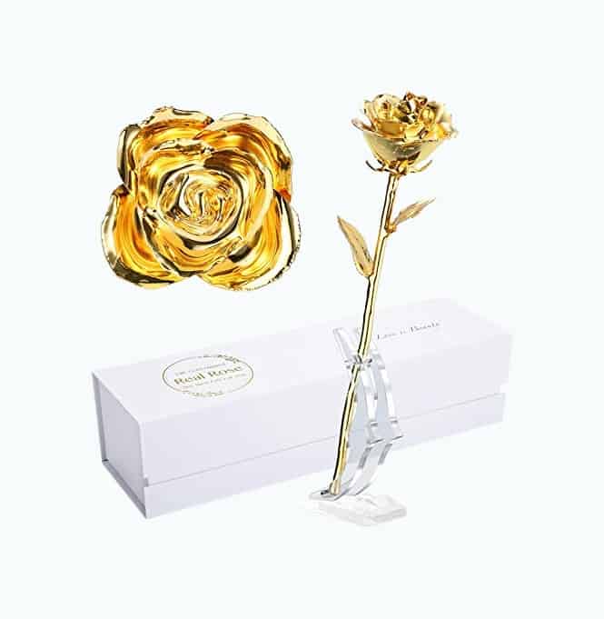 Product Image of the 24k Gold Dipped Rose