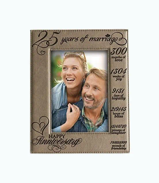 Product Image of the 25th Anniversary Picture Frame