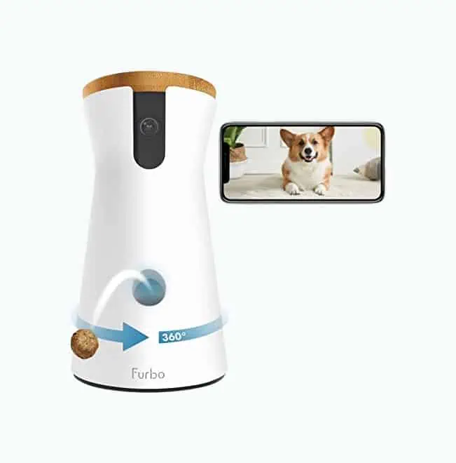Product Image of the 360-Degree Dog Camera