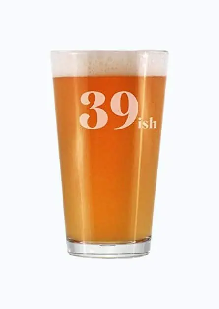 Product Image of the 39ish Pint Glass