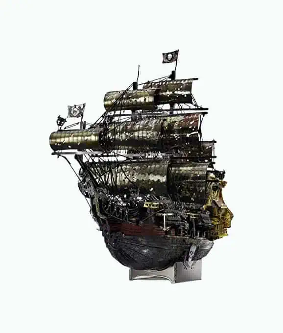 Product Image of the 3D Metal Pirate Ship Kit