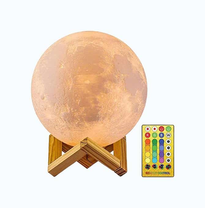 Product Image of the 3D Moon Lamp