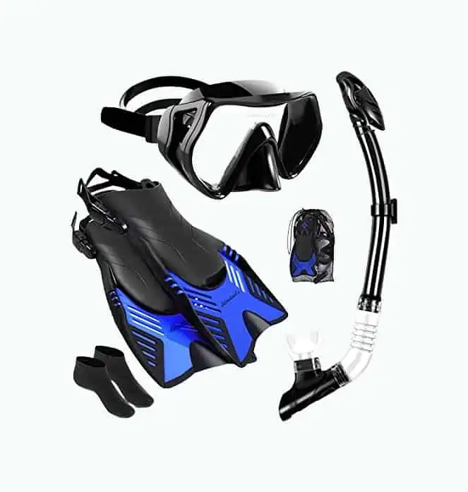Product Image of the 4 in 1 Snorkel Set for Adults