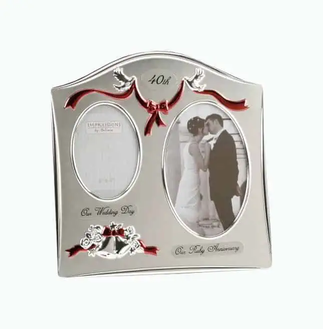 Product Image of the 40th Anniversary Photo Frame