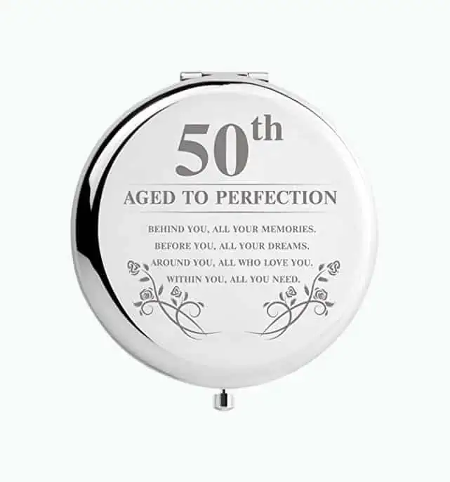 Product Image of the 50th Birthday Makeup Mirror