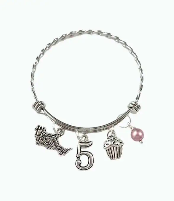 Product Image of the 5th Birthday Bracelet