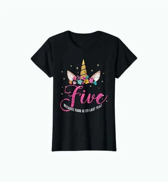 Product Image of the 5th Birthday T-Shirt