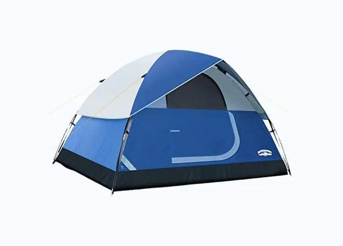 Product Image of the 6 Person Family Dome Tent with Removable Rain Fly