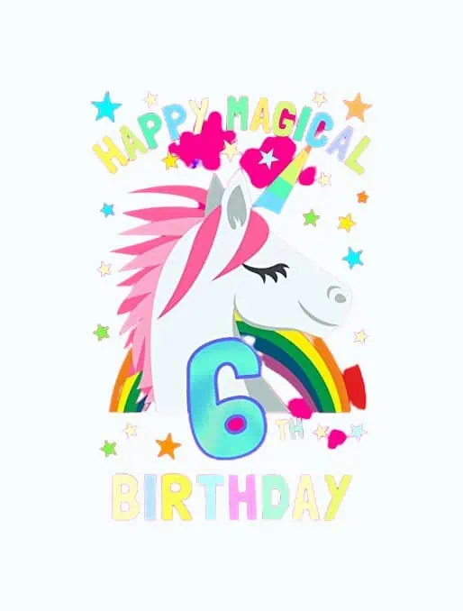 Product Image of the 6th Birthday Journal