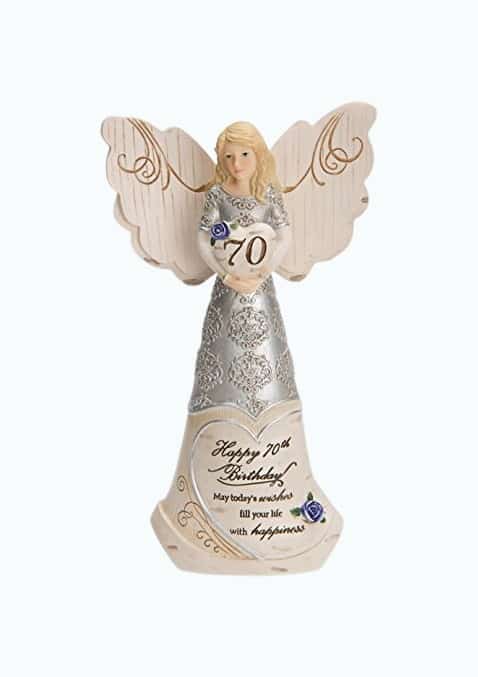 Product Image of the 70th Birthday Angel Figurine