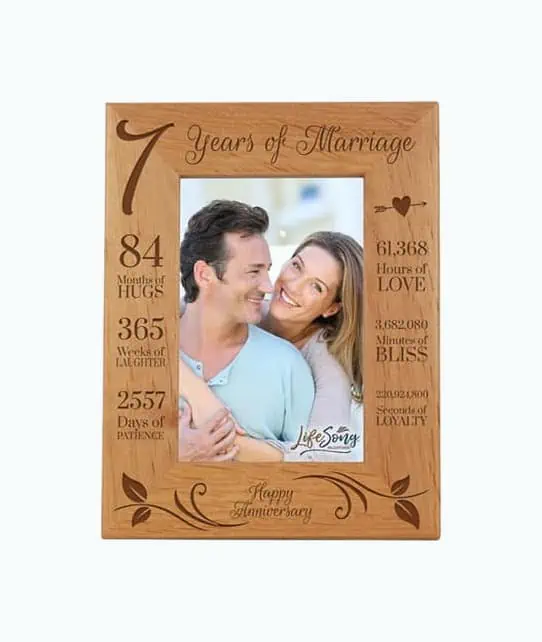 Product Image of the 7th Anniversary Picture Frame