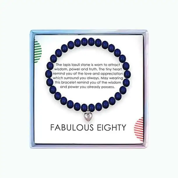 Product Image of the 80th Birthday Bead Bracelet