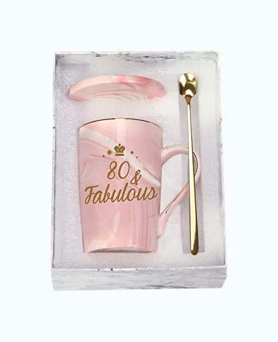 Product Image of the 80th Birthday Mug Set