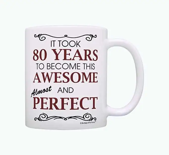 Product Image of the 80th Birthday Mug