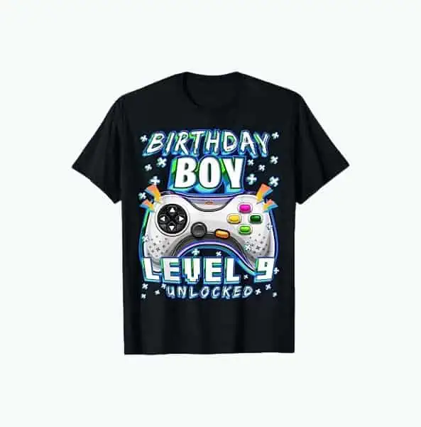 Product Image of the 9th Birthday T-Shirt