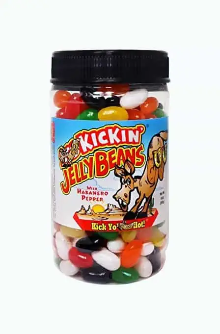 Product Image of the ASS KICKIN’ Premium Gourmet Hot Spicy Jellybeans with Habanero