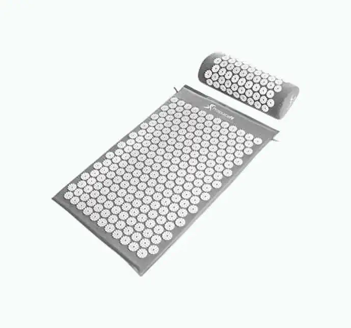 Product Image of the Acupressure Mat and Pillow Set for Back/Neck Pain Relief