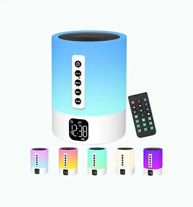 Product Image of the Alarm Clock Bluetooth Speaker