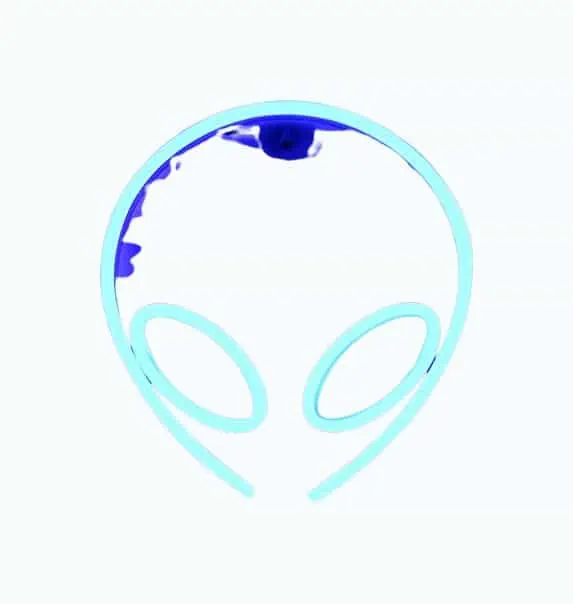 Product Image of the Alien Neon LED Sign- Battery or USB Powered
