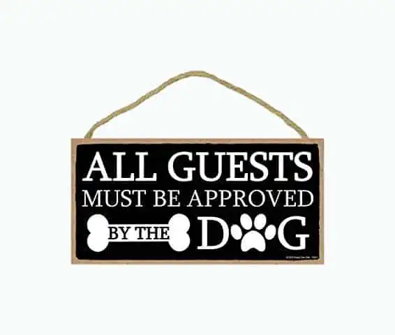 Product Image of the All Guests Must Be Approved Wall Art