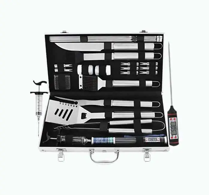 Product Image of the Aluminum BBQ Tools Set