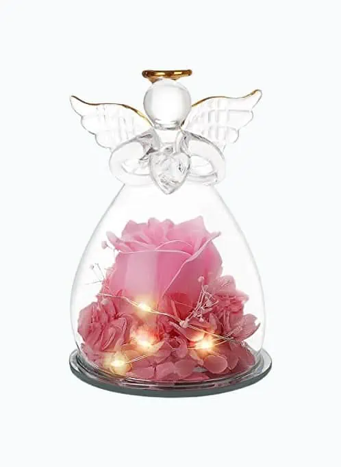 Product Image of the Angel Flower Figurine