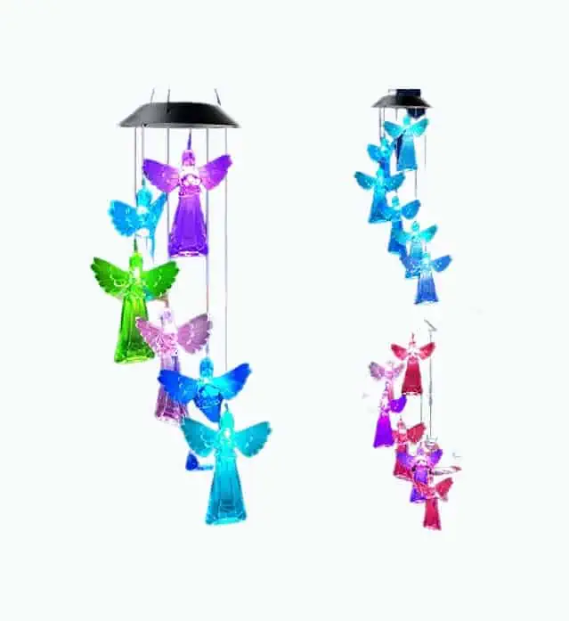 Product Image of the Angel Solar Chimes