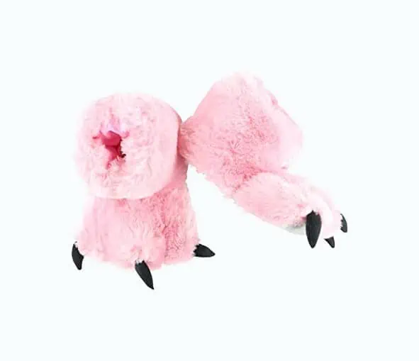Product Image of the Animal Paw Slippers
