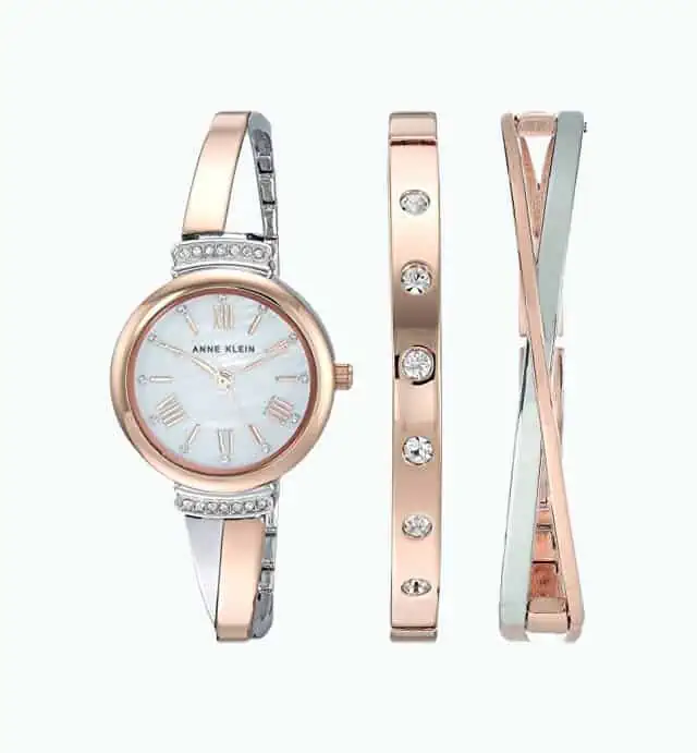 Product Image of the Anne Klein Watch & Bracelet Set