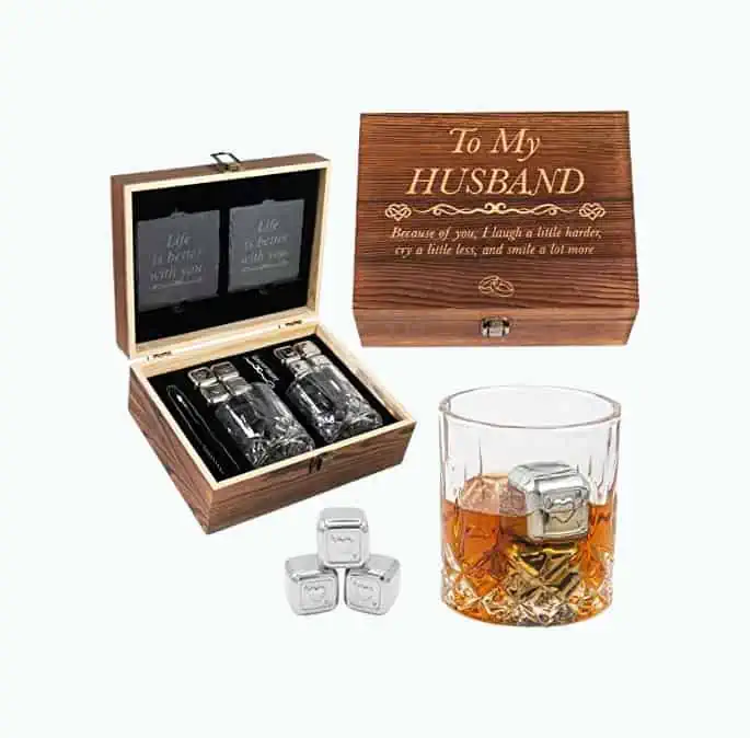Product Image of the Anniversary Whiskey Glass Set