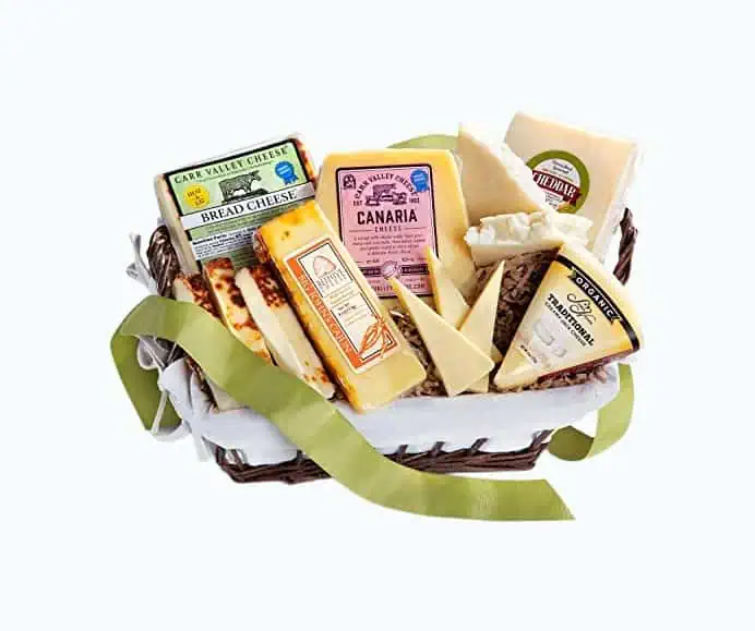 Product Image of the Artisan Cheese Gift Basket