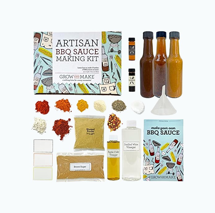 Product Image of the Artisan DIY BBQ Sauce Making Kit