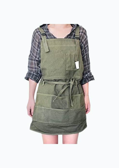 Product Image of the Artist Canvas Apron with Pockets