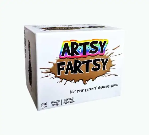 Product Image of the Artsy Fartsy Drawing Game