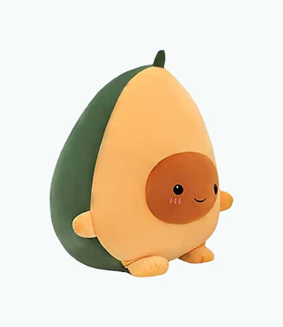 Product Image of the Avocado Plush Cute Hugging Pillow