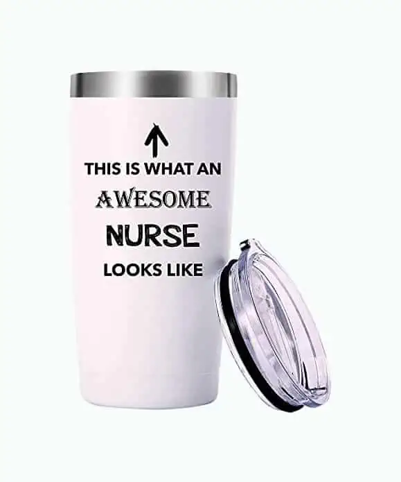 Product Image of the Awesome Nurse Tumbler