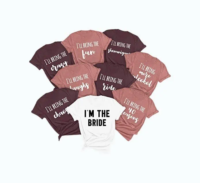Product Image of the Bachelorette Party T-Shirts