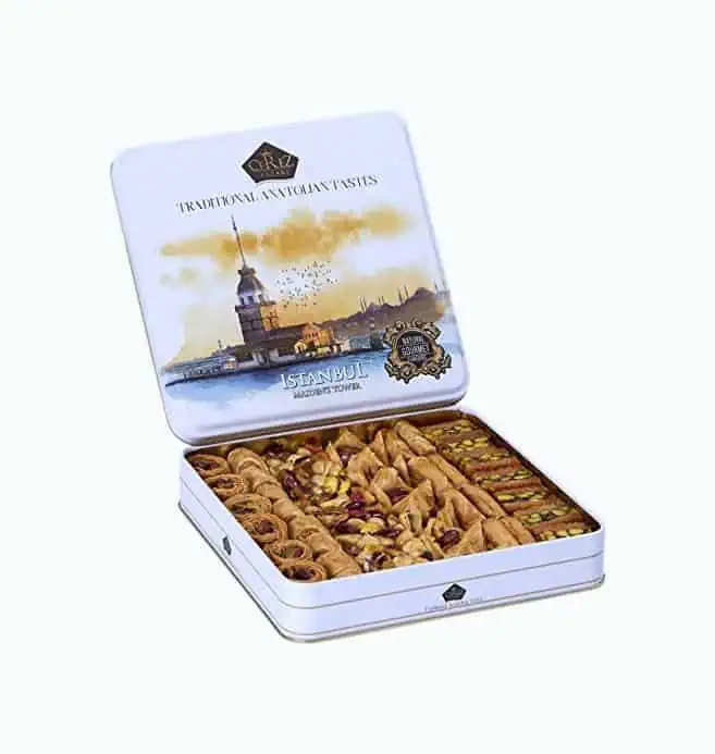 Product Image of the Baklava Pastry Gift Basket
