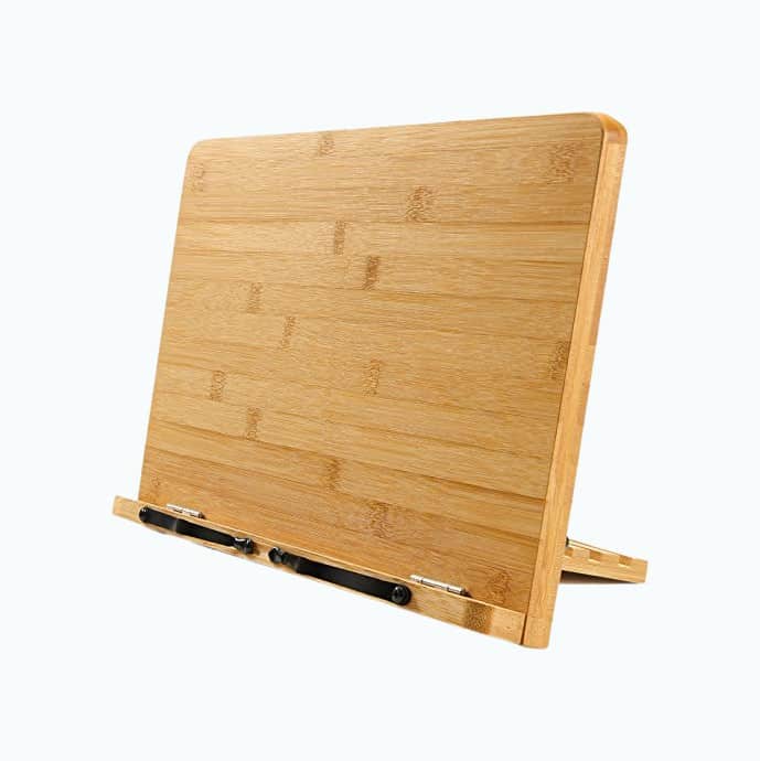 Product Image of the Bamboo Book Stand
