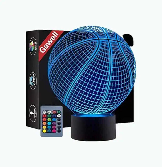 Product Image of the Basketball Illusion Lamp