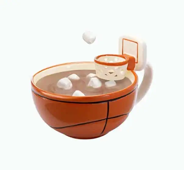 Product Image of the Basketball Mug With Hoop